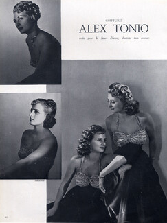 Alex Tonio (Hairstyle) 1945 Les Soeurs Etienne