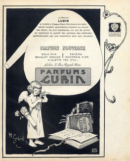 Lubin (Perfumes) 1909 Henry Gerbault