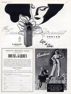 Millot (Perfumes) 1937 Crêpe De Chine