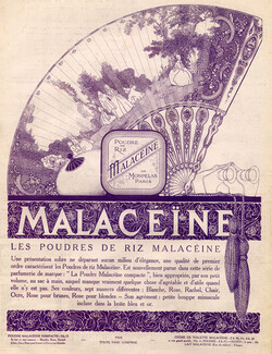 Malaceïne (Cosmetics) 1921 Fan
