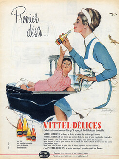 Vittel-Délices (Water) 1960 Hugues Ghiglia