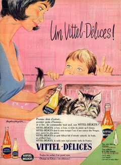 Vittel-Délices (Water) 1961 Hugues Ghiglia