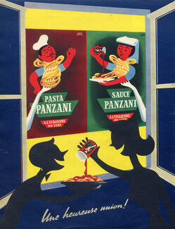 Panzani (Food) 1953 Hervé Morvan