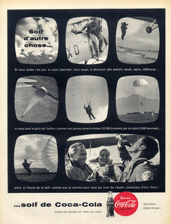 Coca-Cola (Drinks) 1959 Parachutists