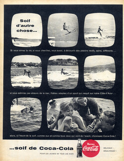 Coca-Cola (Drinks) 1959 Water-skiing