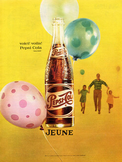 Pepsi-Cola (Drinks) 1962