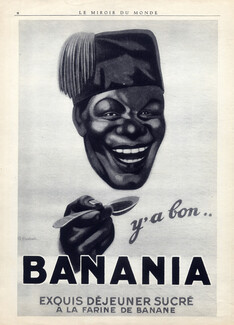 Banania (Drinks) 1932 African