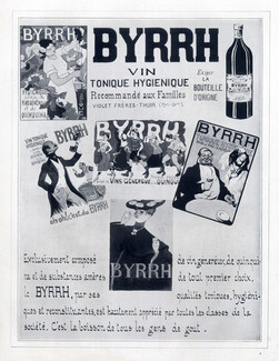 Byrrh (Drinks) 1907 Violet Frères, Affiches Art Nouveau Style