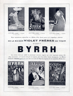Byrrh 1909 Violet Frères, Affiches Art Nouveau
