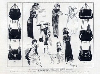 Goyard (Handbags) 1910 Georges Leonnec