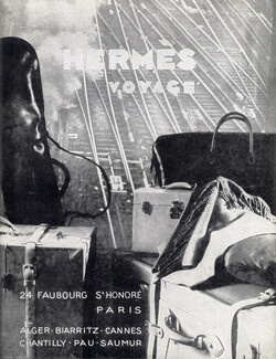 Hermès Voyage 1930 Suitcases, Photo Lecram-Vigneau