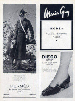 Hermès (Sportswear) 1936 Canne-Siège, Cartouchière, Jupe-Culotte