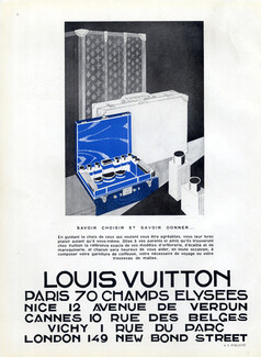 Louis Vuitton 1929 Toiletries Bag, Suitcase (blue)