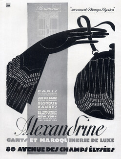 Alexandrine (Gloves) 1928 Handbag, Shop, Store
