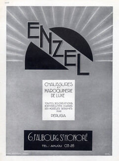 Enzel (Shoes) 1928 Perugia