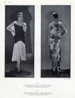 Ardanse & Yteb 1929 Fashion Photography, Evening Gown, Hoyningen-Huene