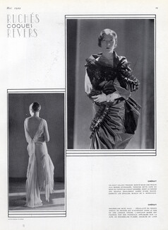 Chéruit 1929 Evening Gown, Marchak Bracelet