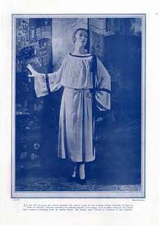 Jeanne Lanvin 1922 Tea-Gown, Fashion Photography