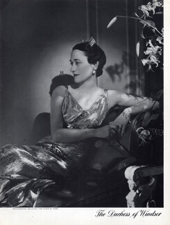 The Duchess of Windsor 1937 Lelong Dress, Photo Horst