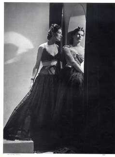 Lucien Lelong 1937 Evening Gown, Photo Horst