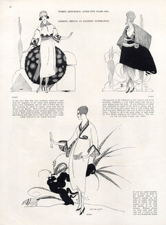 Paul Poiret 1919 Brunelleschi, Fashion Illustration