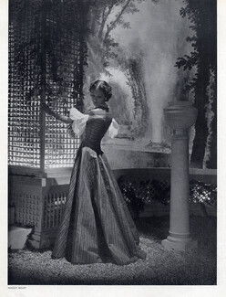 Maggy Rouff 1935 Evening Gown, Fashion Photography