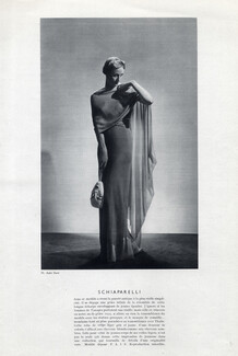 Schiaparelli 1935 Tanagra Antique Greek Dress Style, Evening Gown, Photo André Durst