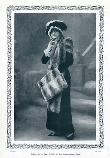 Weil 1913 Fur Muff, Photo Félix