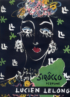 Lucien Lelong (Perfumes) 1945 Sirôcco