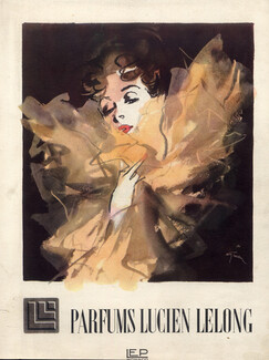 Lucien Lelong (Perfumes) 1944 René Gruau