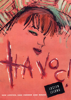 Lucien Lelong 1945 Havoc, Lipstick