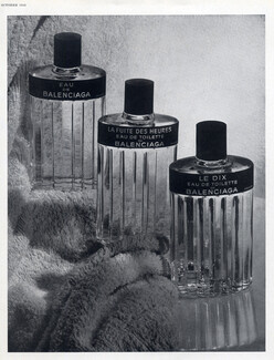 Balenciaga (Perfumes) 1954 Le Dix, La Fuite des Heures