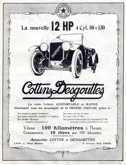 Cottin & Desgouttes (Cars) 1922