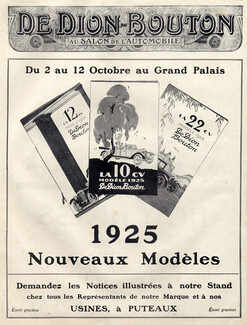 De Dion-Bouton (Cars) 1924