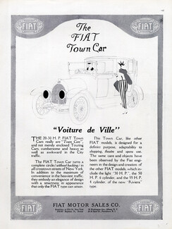 Fiat (Cars) 1915 Town Car