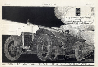 Georges Irat (Cars) 1923 René Vincent