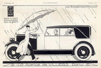 Georges Irat (Cars) 1923 René Vincent, Bellhop