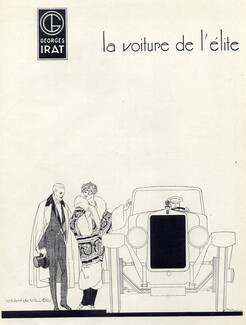 Georges Irat (Cars) 1924 René Vincent, Elegant Parisienne