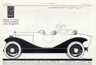 Georges Irat (Cars) 1924 René Vincent