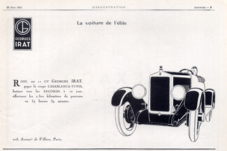 Georges Irat (Cars) 1924