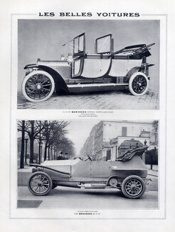 Mercedes-Benz (Cars) 1909 Double Coupé-Landaulet, Tourisme Rapide