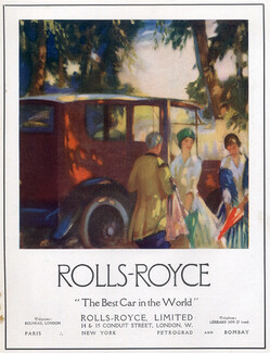 Rolls-Royce (Cars) 1917 Best Car in the World