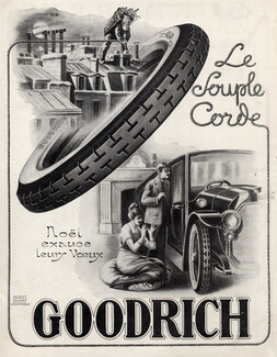 Goodrich (Tyres) 1923 Santa, Raoul Guinot