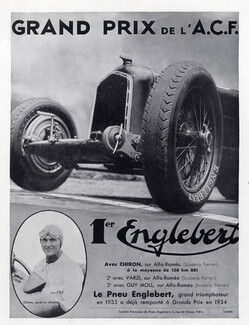 Englebert (Tyres) 1934 Chiron Portrait