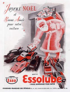 Esso (Oil) 1938 Santa Christmas