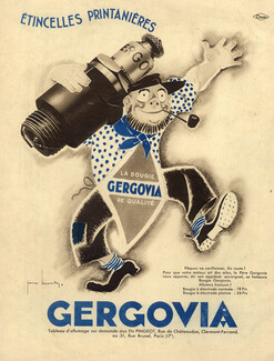 Gergovia 1933 Ets Pingeot, Pierre Leconte