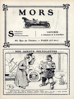 Michelin (Tyres) 1908 "Nos agents polyglottes" O'Galop