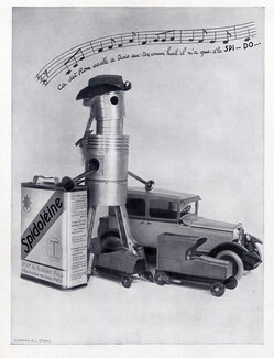 Spidoléine (Motor Oil) 1933 Toys