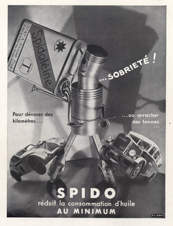 Spidoléine (Motor Oil) 1934