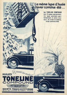 Toneline Compound (Motor Oil) 1930 Frock